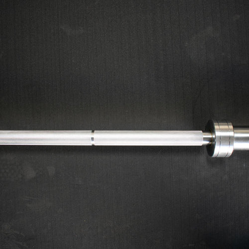 7' Hard Chrome Triple Bearing Olympic Bar - Muscle D Fitness - Precision Performance Grade Knurling