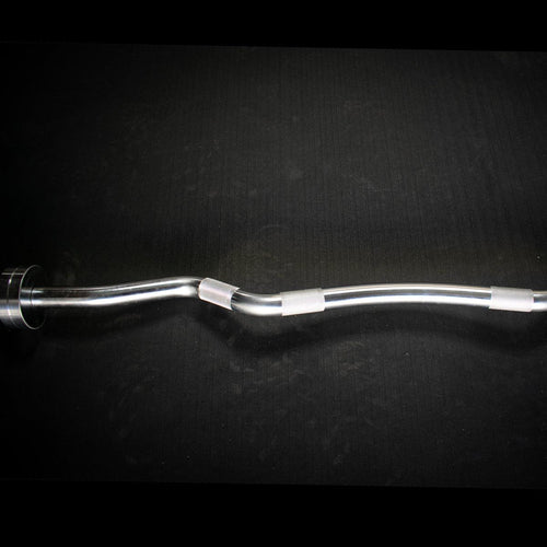5' Hard Chrome EZ Curl Bar – Ergonomic Arm Training | Muscle D Fitness
