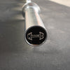 7' Hard Chrome Triple Bearing Olympic Bar - Muscle D Fitness - Precision Performance Grade Knurling