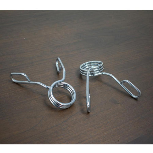 Spring Collars (per pair) - Muscle D Fitness - Extra Strength Steel Spring Collars