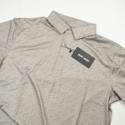 "One More Pass" Golf Polo Bow Crew Apparel - Bow Hunting Lifestyle Apparel