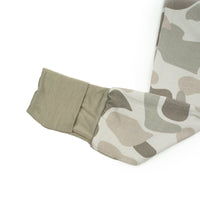 "Button Buck Camo" Baby Zippy