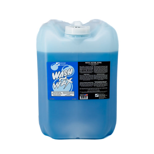 SOCAR Wash n Wax - pH Neutral Car Wash Soap Infused with Carnauba Wax Socar Chemical