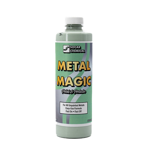 Metal Magic Metal Polish (use by hand or with machine) Socar Chemical