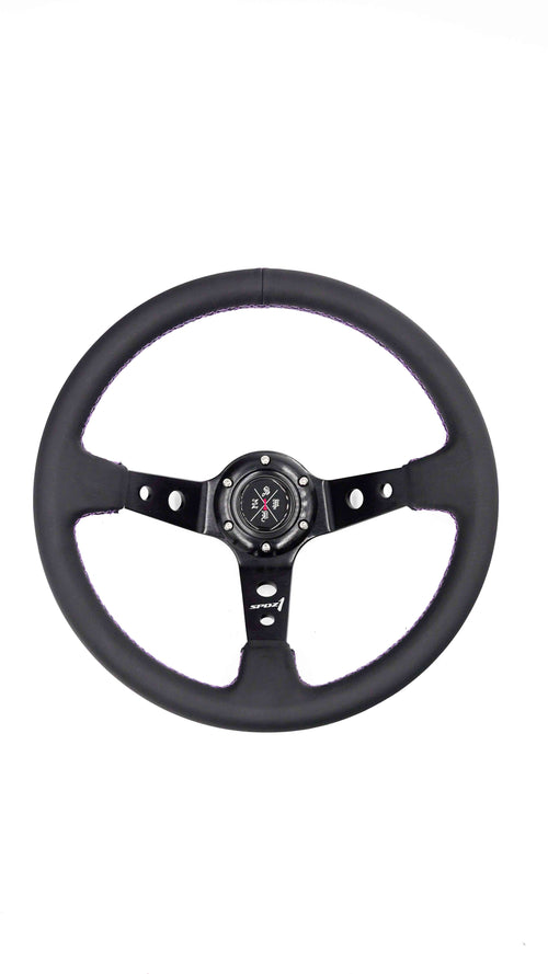 SPDZ1 Purple Lined Steering Wheel