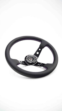 SPDZ1 Purple Lined Steering Wheel