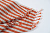 Girit Burgundy Cotton Linen Towel