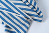 Girit Dark Blue Cotton Linen Towel