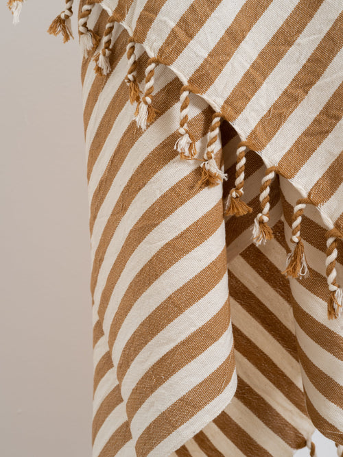 Girit Biscotto Cotton Linen Towel