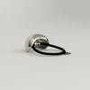 Bold Crescent Metal Cuff Hair Tie | Silver