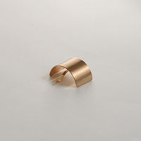 Metal Rectangular Hair Ponytail Cuff Stick | Gold