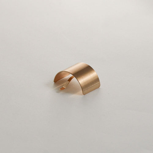 Metal Rectangular Hair Ponytail Cuff Stick | Gold