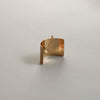 Metal Rectangular Hair Ponytail Cuff Stick | Gold