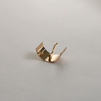 Metal Rectangular Hair Ponytail Cuff Stick | Gold