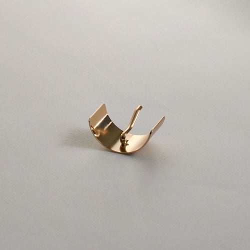 Metal Rectangular Hair Ponytail Cuff Stick | Gold