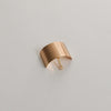 Metal Rectangular Hair Ponytail Cuff Stick | Gold