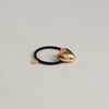 Heart-Shaped Metal Hair Tie | Gold