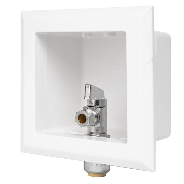 1/2" Push Fit Inlet, Dishwasher Outlet Box Plumbingsell