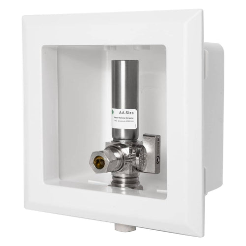 1/2" CPVC PPE Intet, Dishwasher Outlet Box, with Copper Water Hammer Arrestor Plumbingsell