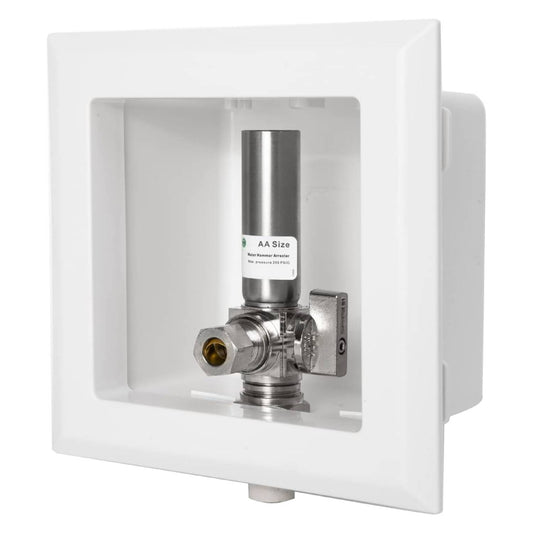 1/2" CPVC PPE Intet, Dishwasher Outlet Box, with Copper Water Hammer Arrestor Plumbingsell