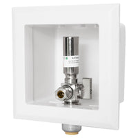 1/2" Push Fit Inlet, Dishwasher Outlet Box, with Copper Water Hammer Arrestor Plumbingsell