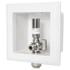 1/2" Push Fit Inlet, Dishwasher Outlet Box, with Stainless Steel Water Hammer Arrestor Plumbingsell