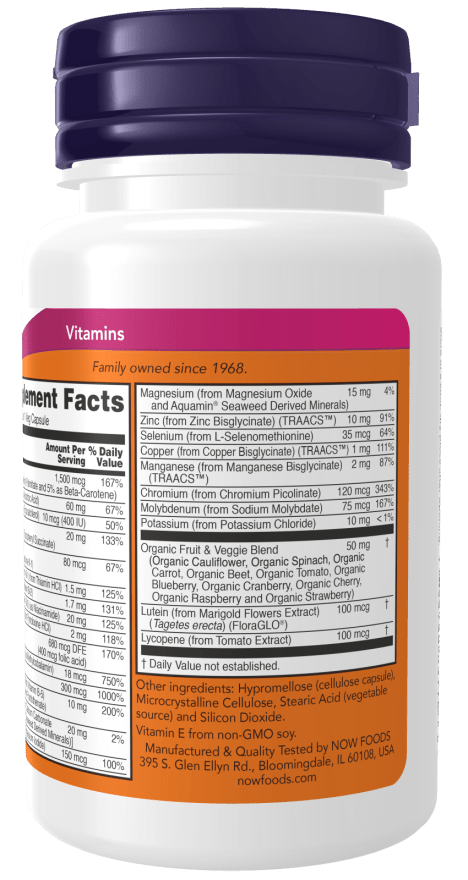 Daily Vits™ Veg Capsules - Multivitamin & Mineral
