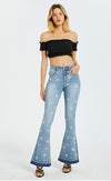 Daisy Bloom Wide Leg Jeans