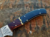 Custom Handmade Damascus Knives for Filleting Fish – 13-Inch Buffalo Horn & Rosewood Handle