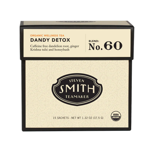 SMITH TEAMAKER - DANDY DETOX BLEND NO. 60 (15 TEA BAGS, 1.32 OZ)