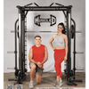 Muscle D Fitness Dual Adjustable Pulley Smith Combo – Full Body Trainer