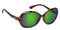 Polarized Amber with Green Mirror / No Bifocal/Reader (Plano) ($90) / Tortoise