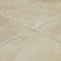 Denizli Beige Travertine Brushed and Chiseled Floor and Wall Tile - Livfloors Collection