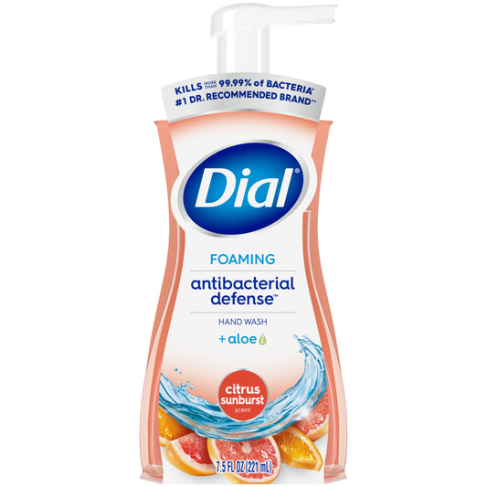 Dial Antibacterial Foaming Hand Wash, Citrus Sunburst, 7.5 fl oz EasyOptionXY LLC