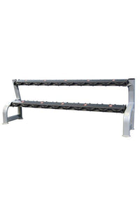 2-Tier Dumbbell Rack - Elite Series - Muscle D Fitness - 10 Pair Storage
