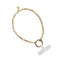 Gold Paperclip Chain w/Butterfly Charm
