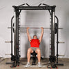 Muscle D Fitness Dual Adjustable Pulley Smith Combo – Full Body Trainer