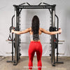 Muscle D Fitness Dual Adjustable Pulley Smith Combo – Full Body Trainer
