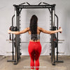 Muscle D Fitness Dual Adjustable Pulley Smith Combo – Full Body Trainer