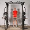 Muscle D Fitness Dual Adjustable Pulley Smith Combo – Full Body Trainer