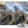 Dual Function Lat-Low Row Combo - Muscle D Fitness -  Seated - Pin Selectorized - Commercial Grade