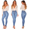 Cowgirl Chic High Waisted Skinny Jeans - Stylish and Comfortable Denim Jeans for Women
