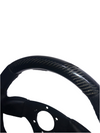 2nd Option Racing Carbon Style Flat Bottom Steering Wheel