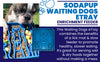 Waiting Dogs eTray - Shallow Slow Feeder Bowl for Enrichment | USA Made