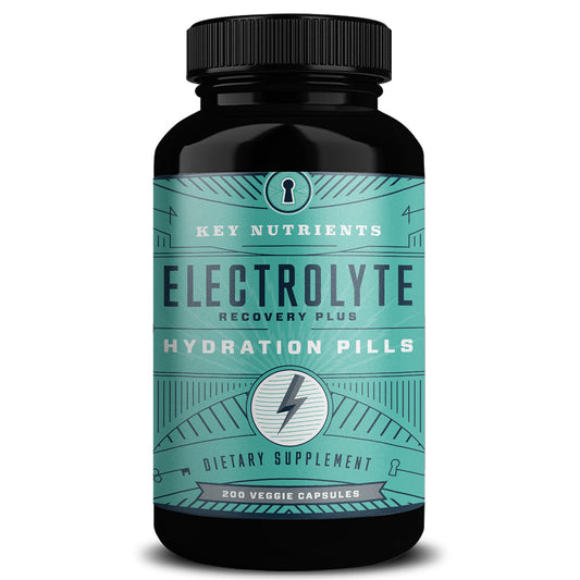 Electrolyte Hydration Pills (capsule form) Key Nutrients