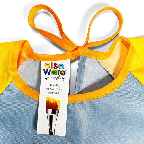 Art Smock with Pocket (Ages 3-6, 2 Sizes) Kid-Friendly