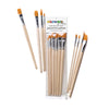 Paintbrush Set – Nylon Filament – 8 Assorted Shapes
