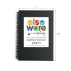 Watercolor Paper Pad (Large) – 7" x 10" – 110 lb Cotton Rag