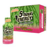 Strawberry Watermelon Flavor Extra Strength 5-hour ENERGY Shots