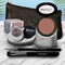 Pink Mocha - a neutral muddy pink with a golden gleam / Black Orchid - Luscious metallic black burgundy